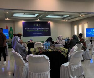 Workshop peningkatan kapasitas pengelolaan perguruan tinggi