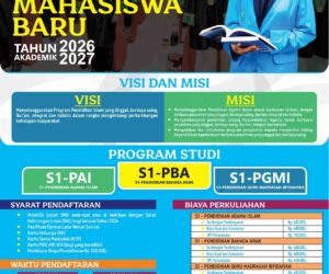 PENERIMAAN MAHASISWA BARU TAHUN AKADEMIK 2026/2027